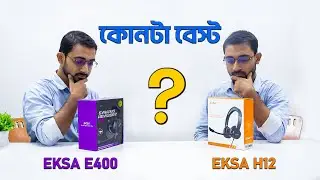 EKSA E400 Gaming Headset & EKSA H12 Telecom Headset Unboxing & Review