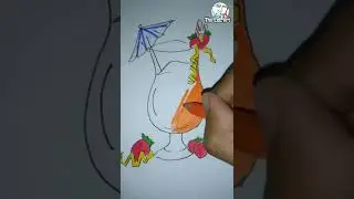 How To Draw Soft Drink|#shorts|