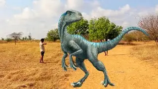 Jurassic Park ~ Baby Dinosaur Chasing The Boys @Sagora7