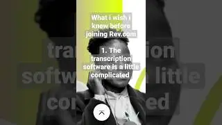 What I wish I knew before joining Rev.com | Pt 1 #makingmoneyonline ' #rev #paypal #transcription