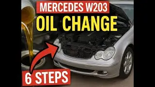How to Change Oil on a Mercedes W203 Diesel (Step-by-Step) Part 1