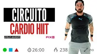CARDIO HIIT! Esercizi Cardio Brucia Grassi (Allenamento Completo)