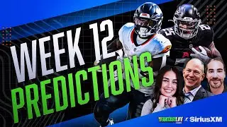 Matthew Berry&rsquo;s Fantasy Football Predictions and Rankings for Week 12!