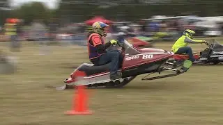 Vintage Snowmobile Drag Races