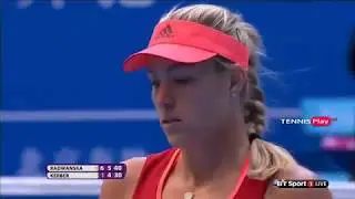 Agnieszka Radwanska vs Angelique Kerber 2015 China Open Highlights