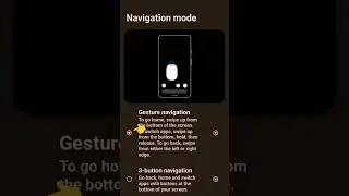 GESTURE NAVIGATION #phonk #trending #shorts #youtube #settings #viral #online #music #anime #animee