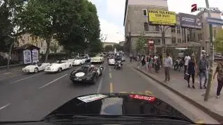 Mille Miglia 2015 entering Brescia