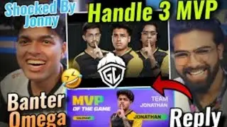 omega Reply Godl 3 Mvp | Jonny Banter Omega😅 Jonathan Mvp Savage Reply 🏆Everyone Shocked 🐐🔥