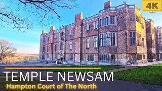 The Grandeur of Temple Newsam: A 4K Winter Walk 🏛️❄️