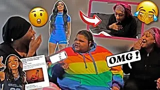 GIVING MY COUSIN AND FIANC&Eacute; FAKE GLORILLA CONCERT TICKETS (HILARIOUS REACTION) 😂😂😂