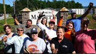 Community beautification: Slater-Marietta city sign