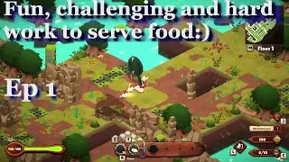 Cuisineer Full Release - Lets Play Ep 1 - Action Roguelike with Restaurant management - Stardew-lite