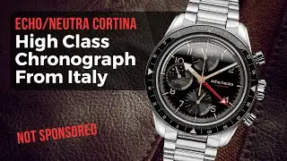 Echo / Neutra Cortina 1956 GMT Chronograph / Подробный обзор часов. Без спонсорства.