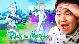 A SKIN DO RICK EST&Aacute; INCR&Iacute;VEL!! *Rick and Morty* | FORTNITE