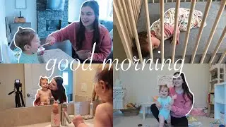 Realistic Morning Routine with a Baby (One year Old)