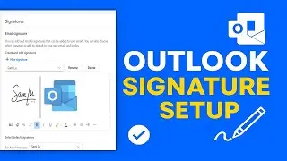 How to Create & Add a Professional Email Signature in Outlook (Text or Custom Design)