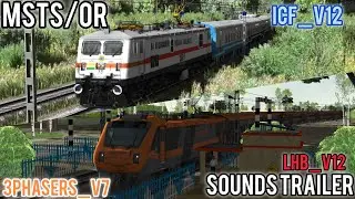 MSTS Sound Compilation || Track Sounds || Train Horns || Indian Railways || Simulation || Gaming