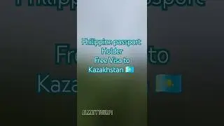 Philippine passport Holder - Free Visa to Kazakhstan 🇰🇿 | Almaty Tour 2025 - Eid Vacation