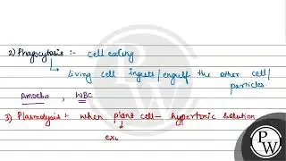 Match the given columns: Column I (1) Formation of plasma membrane ...