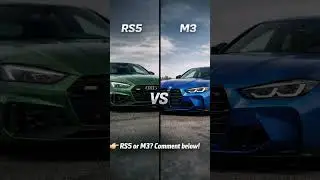 💥WHİCH ONE İS YOUR FAVORİTE 💥#carshorts #automobile #shortvideo #rs5 #m3