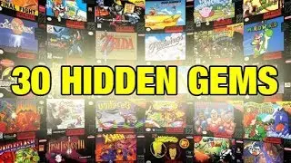 Nintendo SNES - 30 Hidden Gems in 5 Minutes