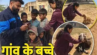 Questions & Answers in a village Trip in Rajasthan with little kids 