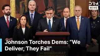 FULL PRESSER: Speaker Johnson, GOP Leaders Call Out Dems Over Shutdown, Urge Open Government | AC1N