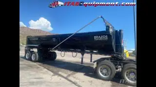 2021 Brazos 32ft Half Round End Dump Trailer For Sale ITAG Equipment