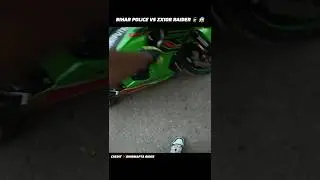 bihar police vs zx10r Raider 👮 😱 police Exhaust checking #automobile #zx10r #zx10r #police #bihar