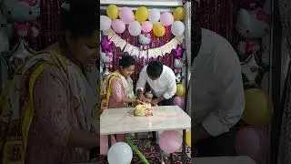 Harshu Birthday #baby #babygirl #cute #cutebaby #shortvideo #happy #kids #enjoy #Birthday #Harshu