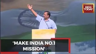 WATCH: Arvind Kejriwal's 'Make India No.1' With Freebies Scheme; Puts Focus On Free Education