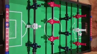 Playing An Epic Foosball Game With My Dad!