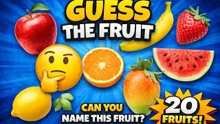 Угадай фрукт 🍉 | Викторина о 20 фруктах | @Ecoquizoffical | @QuizBlitz_ #challenge #quiz #fruitquiz