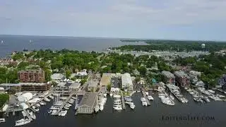 Brief Aerial Tour of Annapolis and the Annapolis Waterfront Hotel