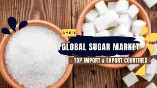 SUGAR TOP IMPORTING & EXPORTING COUNTRIES - TOP PRODUCERS OF SUGAR IN THE WORLD (SUGAR BUSINESS)