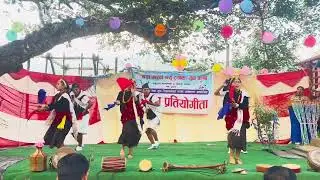 Nepali Jhyaure Dance -Tada Huda Bolayo Mayale - (New Track Youth Club)