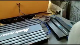 2 sub Carb&oacute;n Audio Triple Iman de 1500 rms caja musical