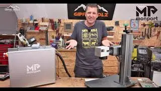 Wie gravieren Sie Edelstahl mit LEBENDIGEN Farben? Monport GPro MOPA im Test!