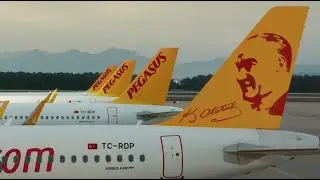 2 Sector Flight LTFJ -Sabiha - LTBJ Izmir (Scenario Tip) - LZIB Bratislava IFLYMAX&PMDG 738 LIVE!