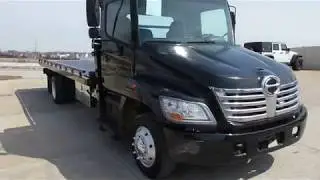 2006 Hino 258 With Century 21ft Steel Bed With Sidepuller