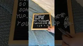Amazon Letter board