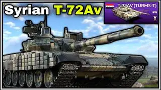 Syrian or Iraqi T-72AV (TURMS-T) | War Thunder Mobile