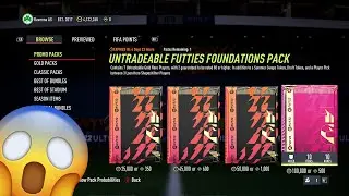 ОТКРЫТ НОВЫЙ НАБОР FUTTIES FOUNDATIONS ДЛЯ НЕОБМЕНЯЕМЫХ ИГРОВЫХ ФОРМ! FIFA 22 ULTIMATE TEAM