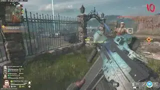 Call of duty black ops 6 zombies TR2, Marksman Rifle Mystic gold camo challenge unlocked!!