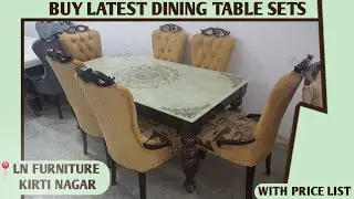 Buy latest Dining tables with best price | kirti nagar market | LN FURNITURE 