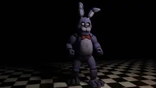 [FNAF/Blender] Bonnie Walk Cycle