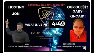 23-0729 Faith Chronicles Episode 16 Jonathan Baldwin with Gary Kincaid   The Proper Way To Wait...