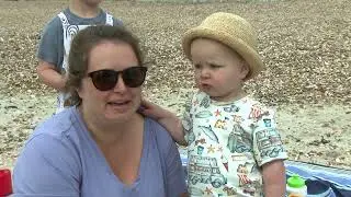 Large deposits of sewage found in British beaches| 5 News
