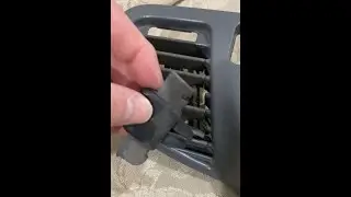 Sprinter T1N Dash Vent Repair without removing the vent housing.