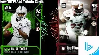 93 OVR LIMITED TIME JOE THOMAS! TEAM OF THE WEEK AMARI COOPER AND CASEY HAYWARD! | MADDEN 18